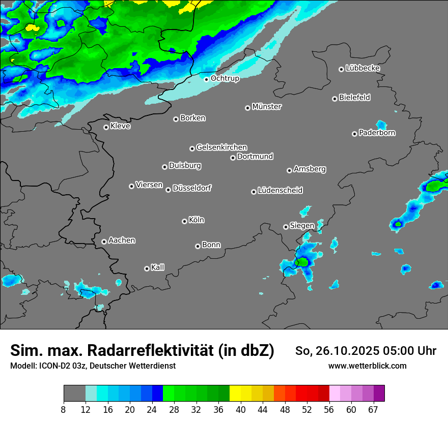Modellkarten Simuliertes Radarbild Modellkarten Simuliertes Radarbild