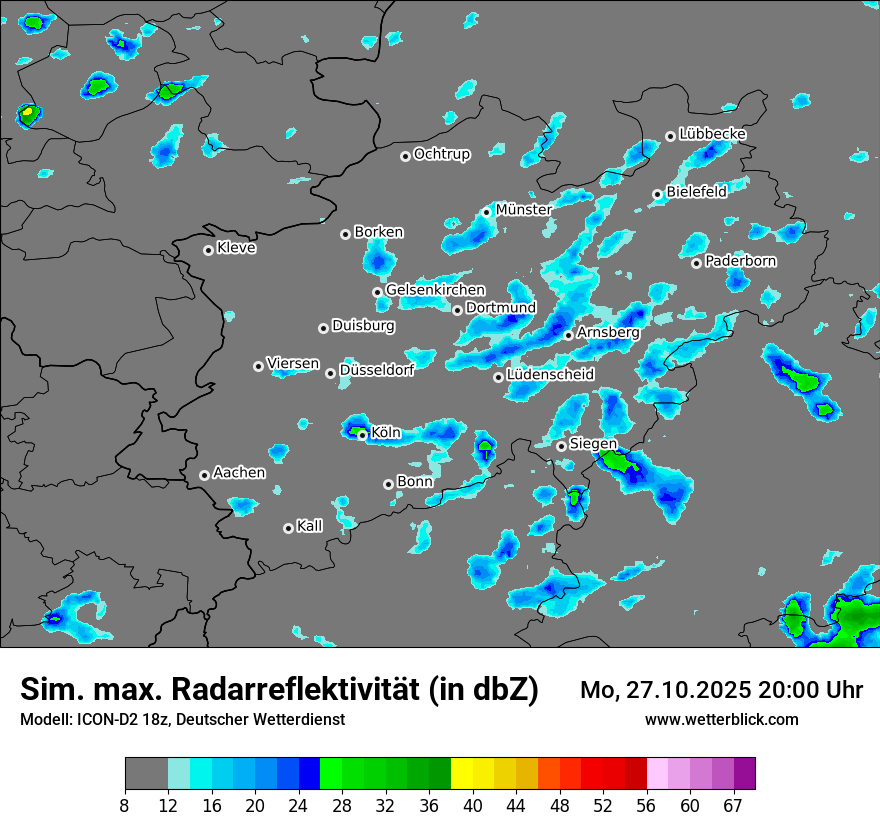 Modellkarten Simuliertes Radarbild Modellkarten Simuliertes Radarbild