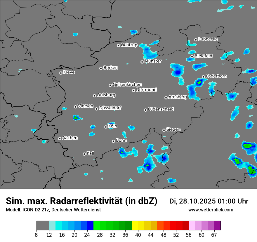 Modellkarten Simuliertes Radarbild Modellkarten Simuliertes Radarbild