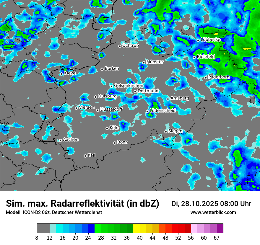 Modellkarten Simuliertes Radarbild Modellkarten Simuliertes Radarbild