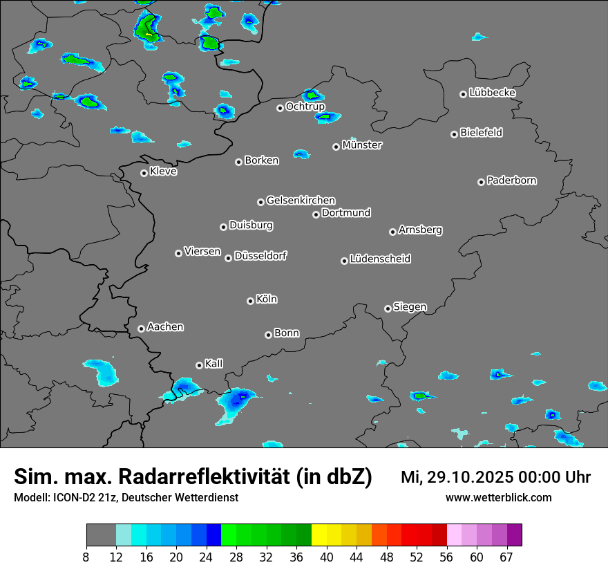 Modellkarten Simuliertes Radarbild Modellkarten Simuliertes Radarbild