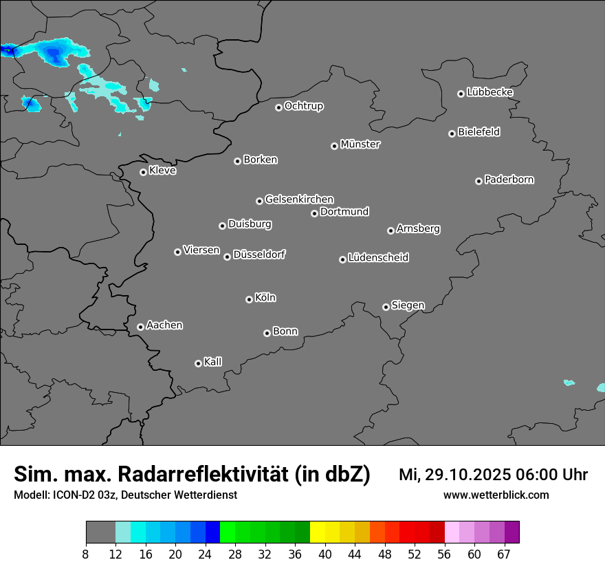 Modellkarten Simuliertes Radarbild Modellkarten Simuliertes Radarbild