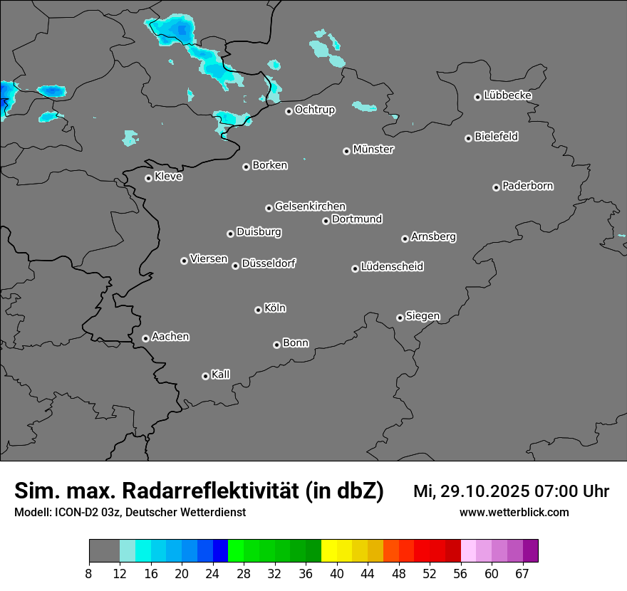 Modellkarten Simuliertes Radarbild Modellkarten Simuliertes Radarbild