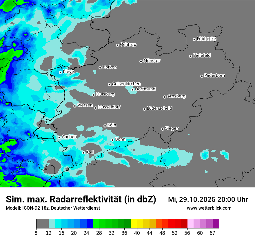 Modellkarten Simuliertes Radarbild Modellkarten Simuliertes Radarbild