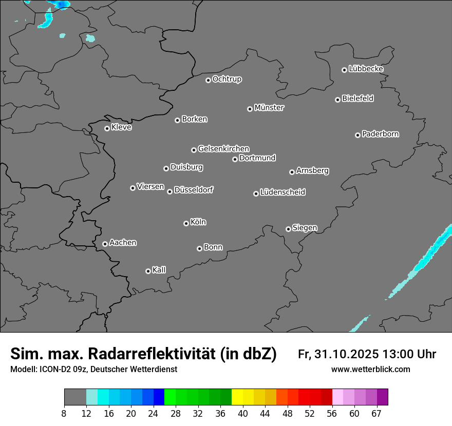 Modellkarten Simuliertes Radarbild Modellkarten Simuliertes Radarbild