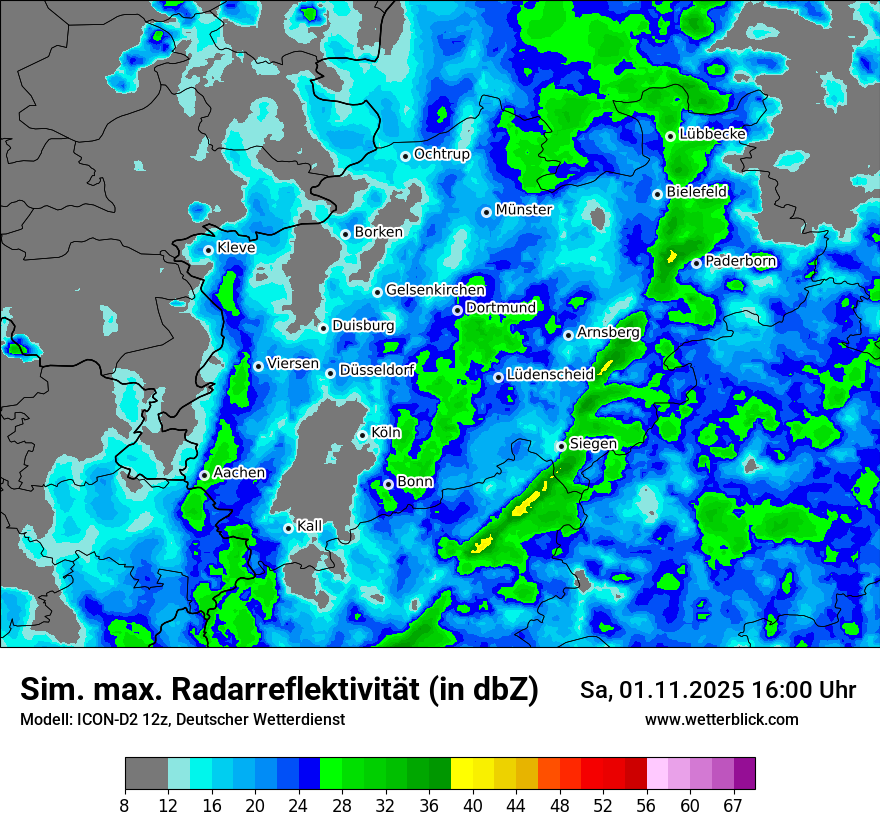 Modellkarten Simuliertes Radarbild Modellkarten Simuliertes Radarbild