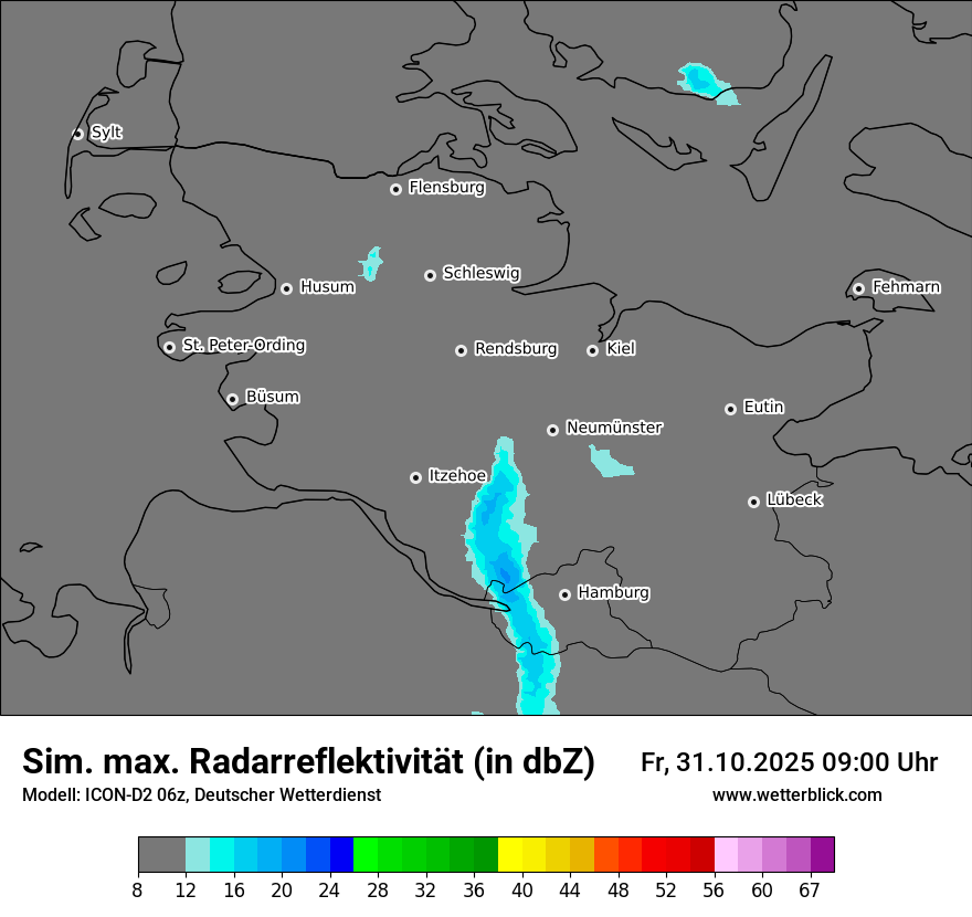 Modellkarten Simuliertes Radarbild Modellkarten Simuliertes Radarbild