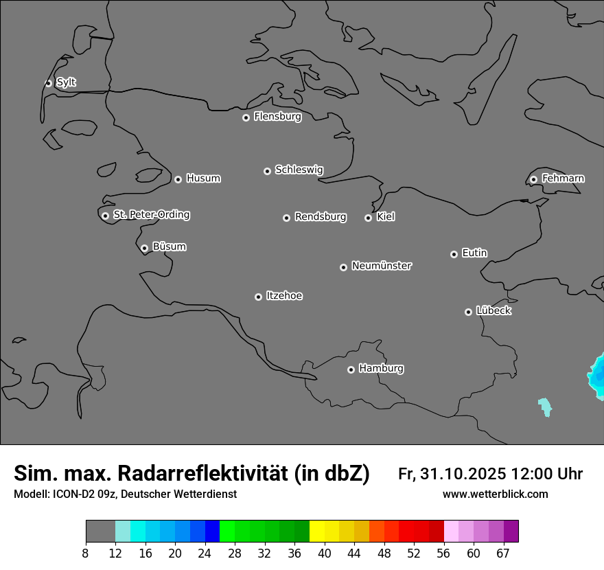 Modellkarten Simuliertes Radarbild Modellkarten Simuliertes Radarbild
