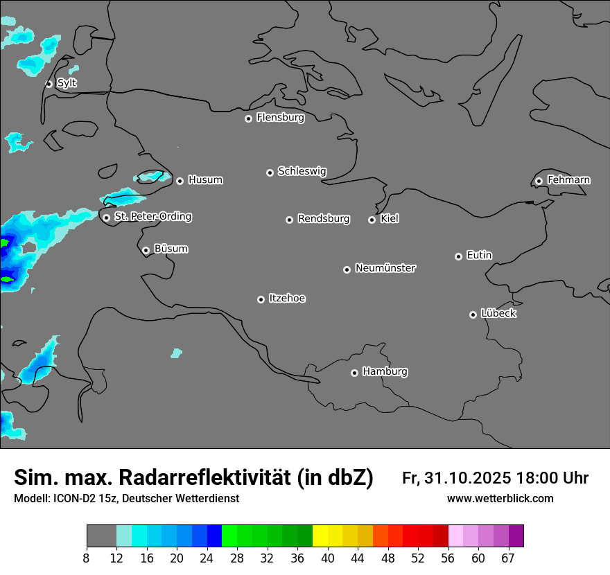 Modellkarten Simuliertes Radarbild Modellkarten Simuliertes Radarbild