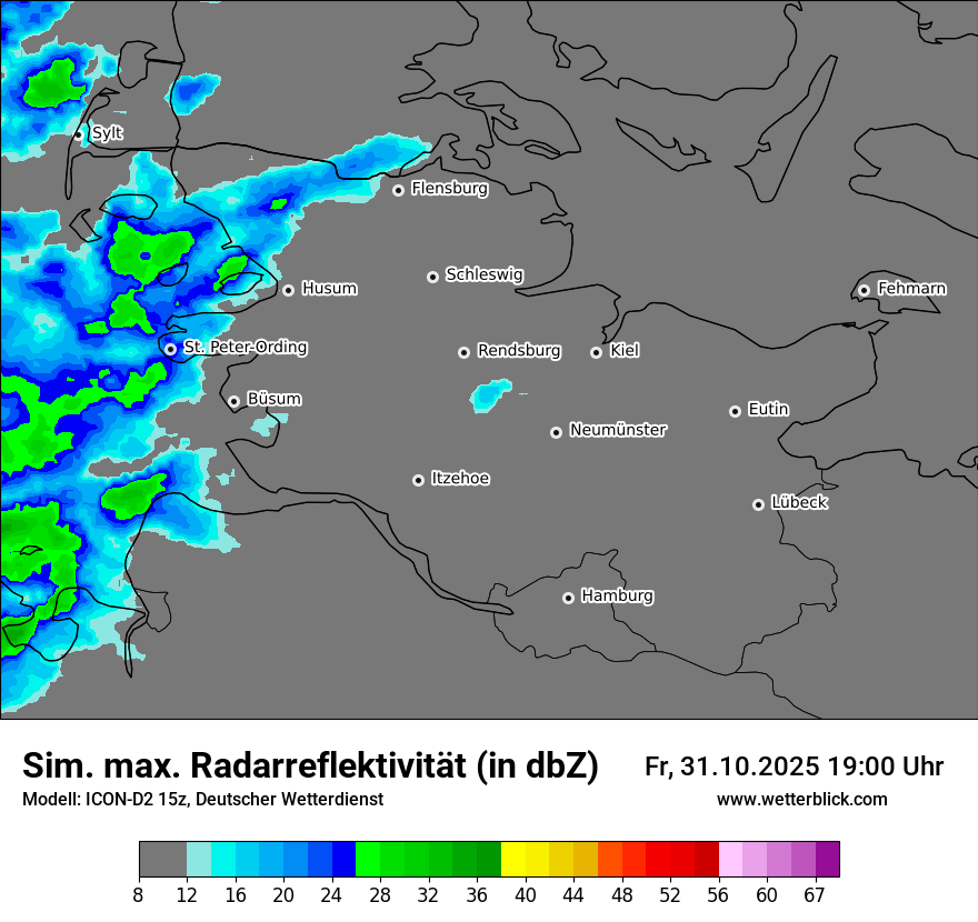 Modellkarten Simuliertes Radarbild Modellkarten Simuliertes Radarbild