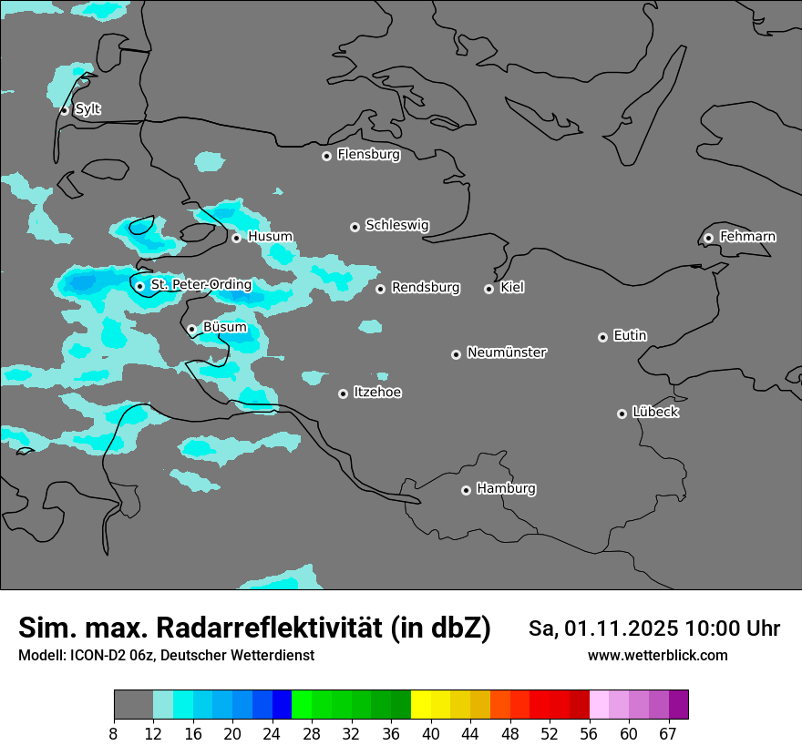 Modellkarten Simuliertes Radarbild Modellkarten Simuliertes Radarbild
