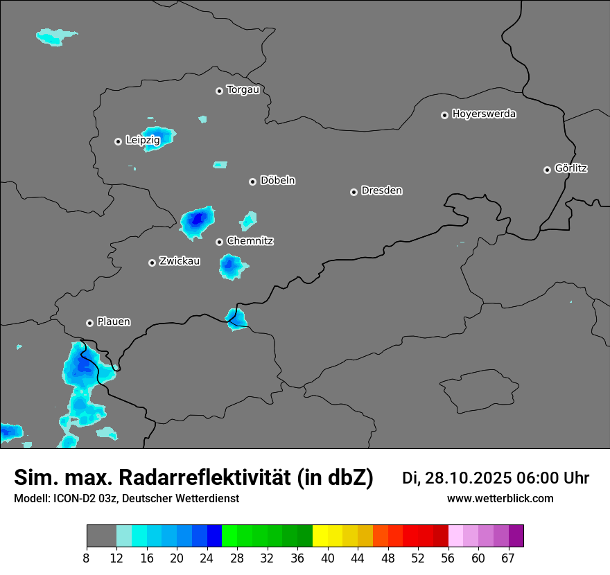 Modellkarten Simuliertes Radarbild Modellkarten Simuliertes Radarbild