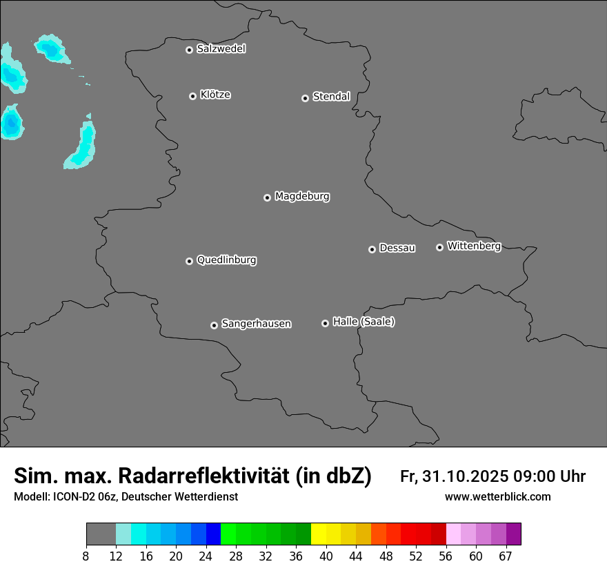 Modellkarten Simuliertes Radarbild Modellkarten Simuliertes Radarbild