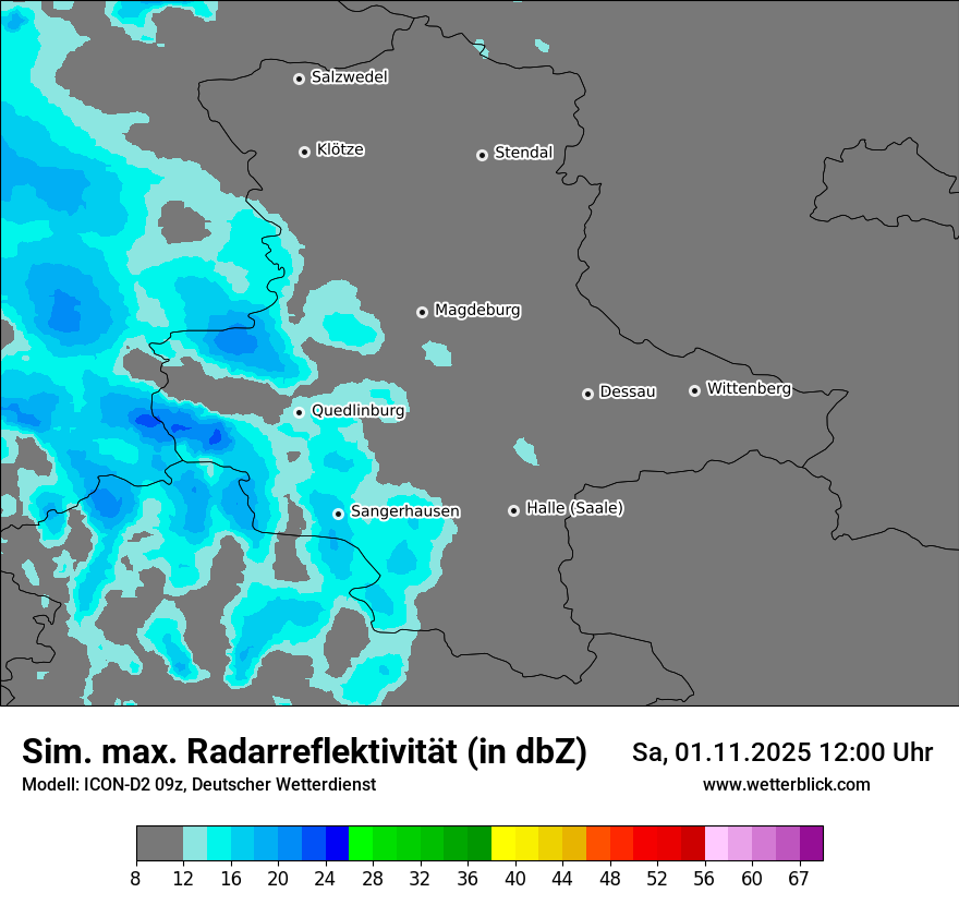 Modellkarten Simuliertes Radarbild Modellkarten Simuliertes Radarbild