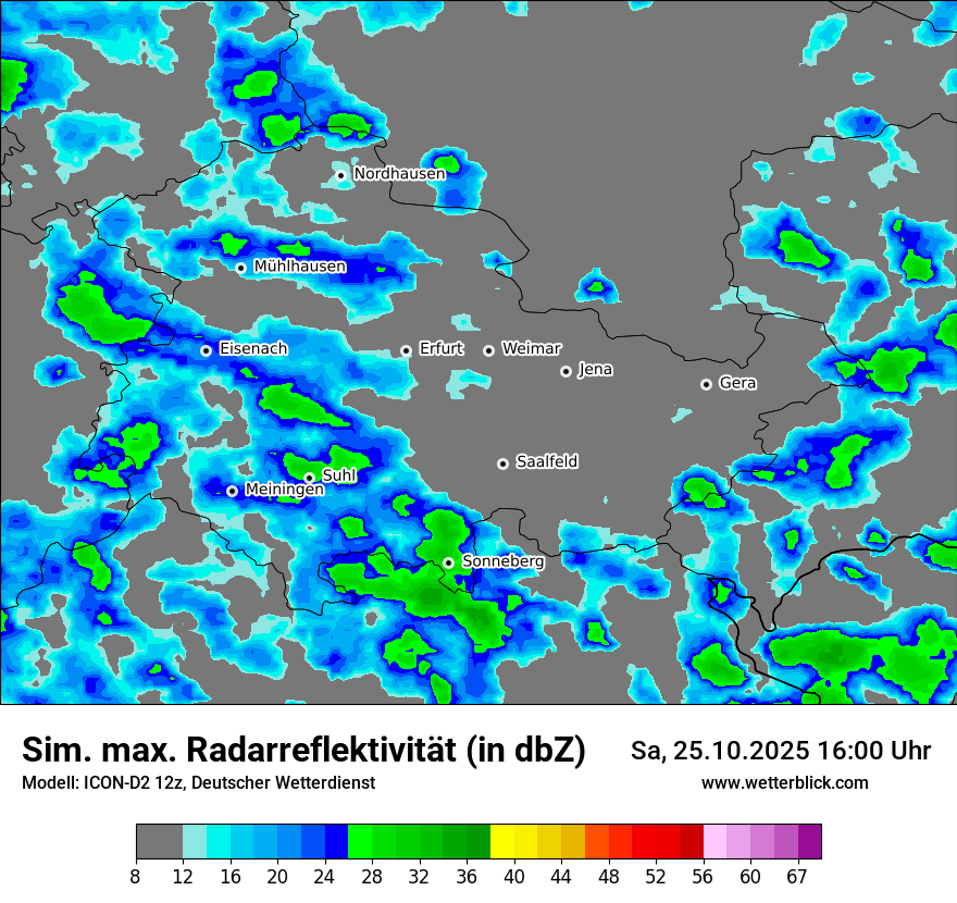 Modellkarten Simuliertes Radarbild Modellkarten Simuliertes Radarbild