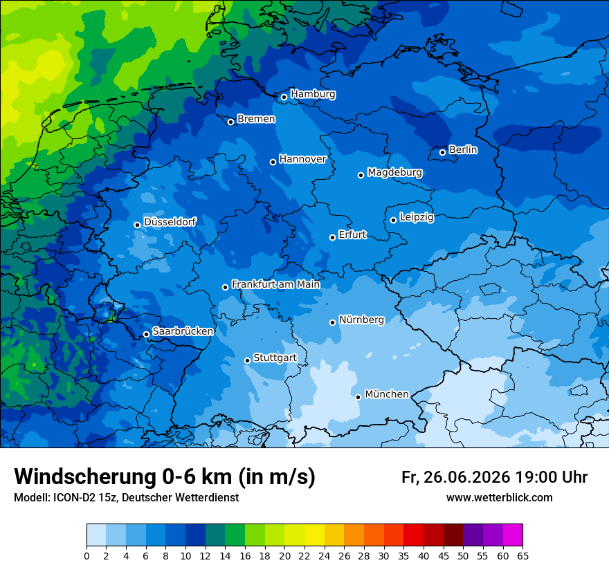 Modellkarte ICON-D2 – dls – deutschland