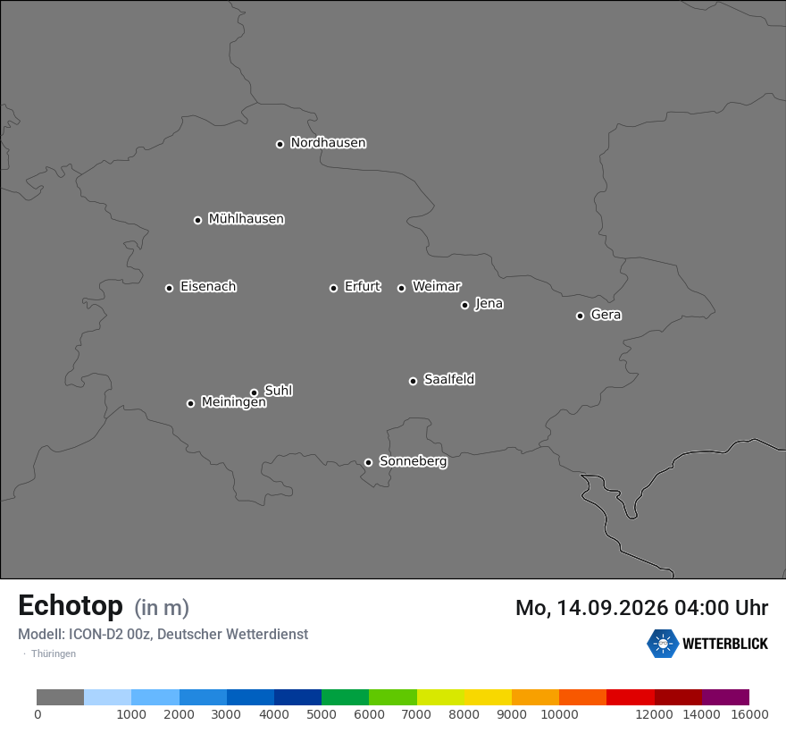 Modellkarte ICON-D2 – echotop – th