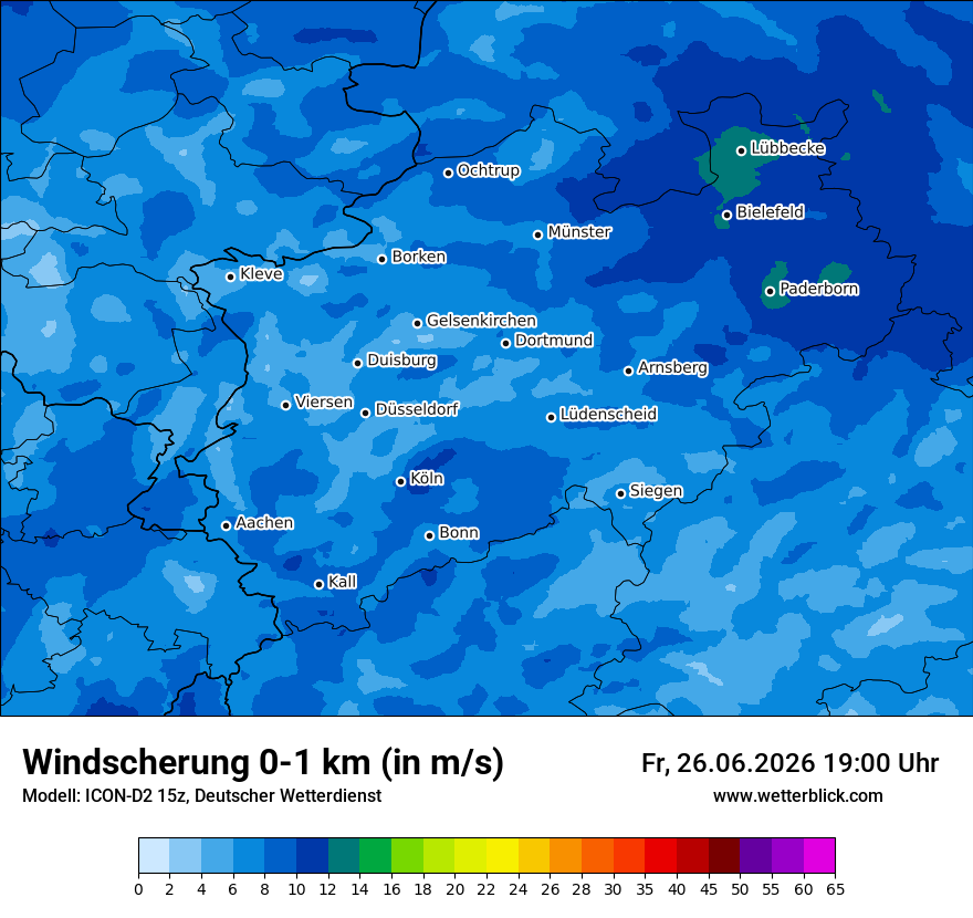 Modellkarte ICON-D2 – lls – nrw