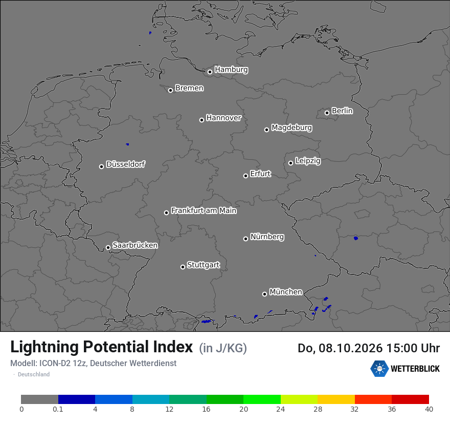 Modellkarte ICON-D2 – lpi – deutschland