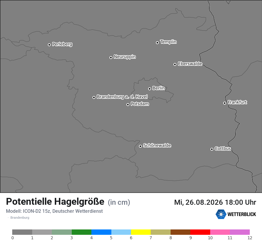 Modellkarte ICON-D2 – pot_hail – bb