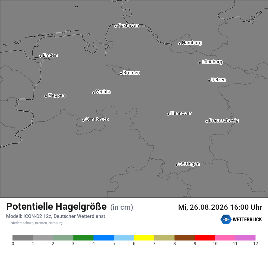 Modellkarte ICON-D2 – pot_hail – ni