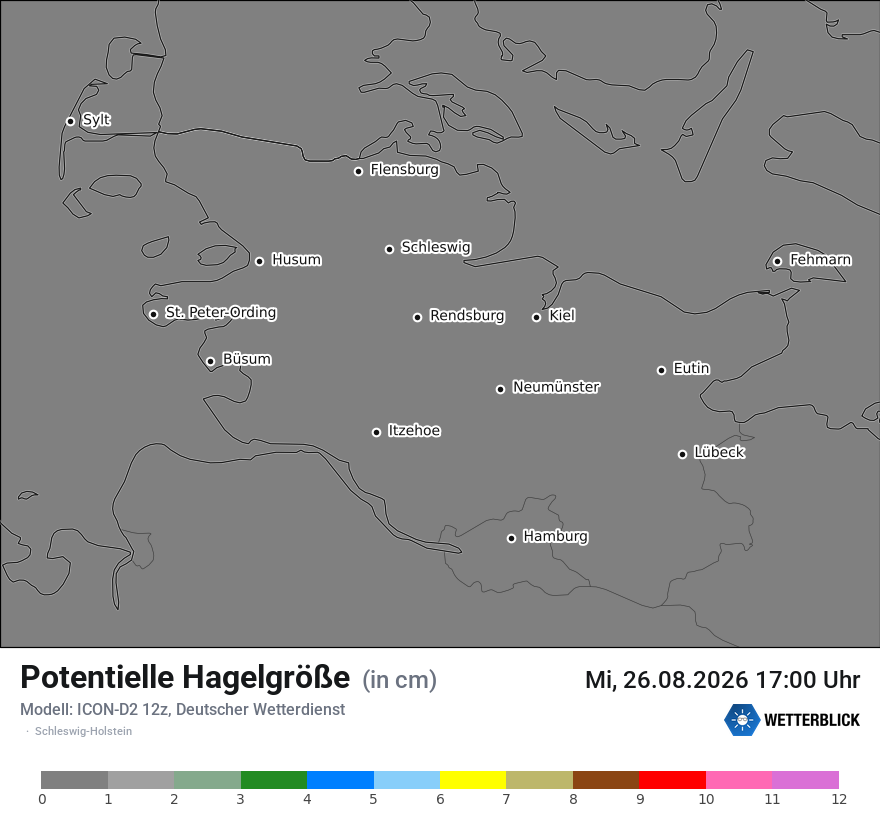 Modellkarte ICON-D2 – pot_hail – sh