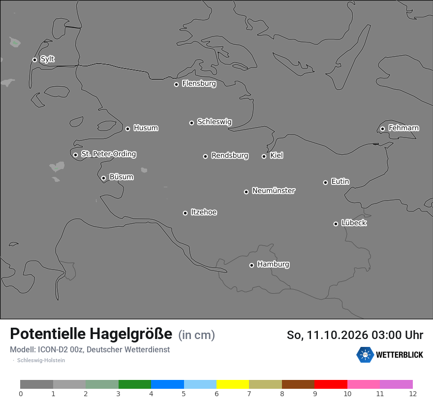 Modellkarte ICON-D2 – pot_hail – sh