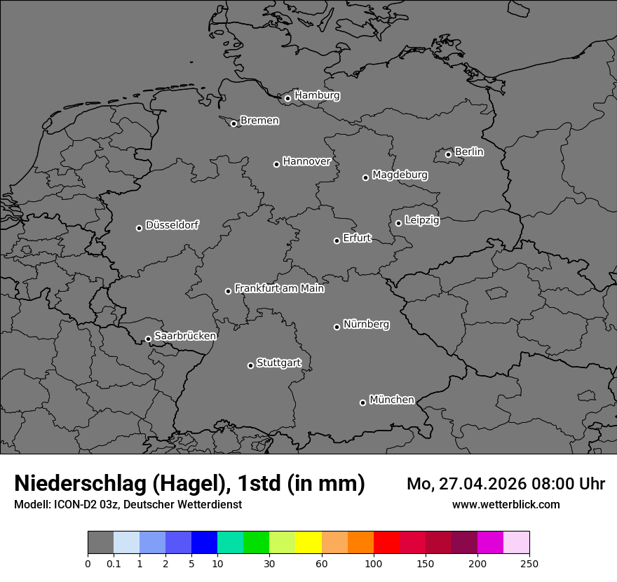 Modellkarte ICON-D2 – prg_gsp – deutschland