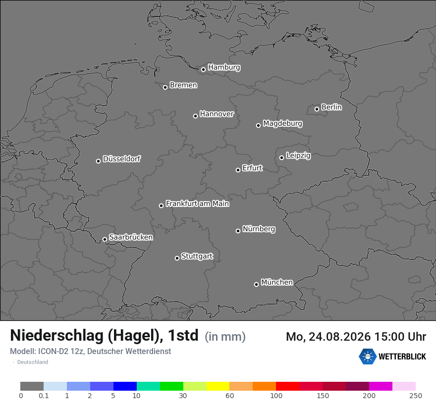 Modellkarte ICON-D2 – prg_gsp – deutschland
