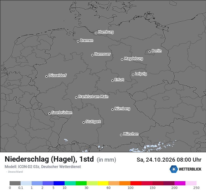 Modellkarte ICON-D2 – prg_gsp – deutschland