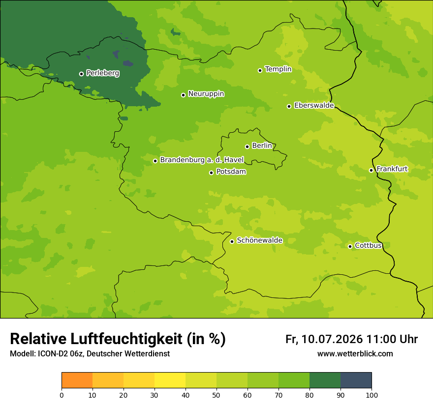 Modellkarte ICON-D2 – relhum – bb
