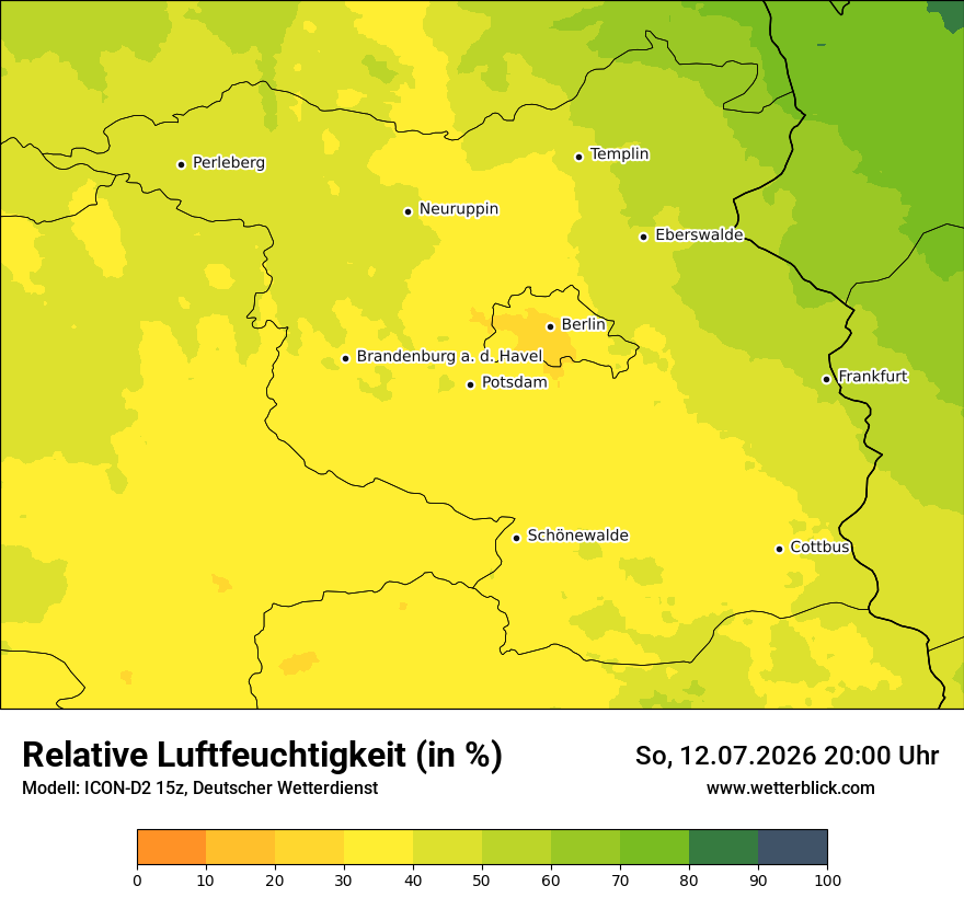 Modellkarte ICON-D2 – relhum – bb