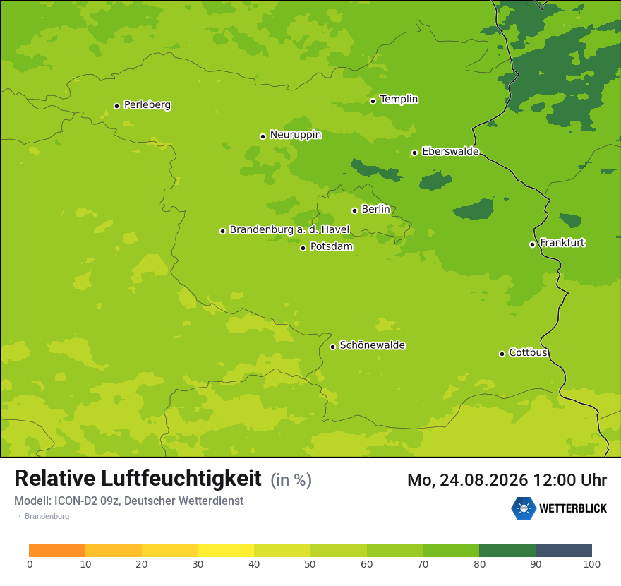 Modellkarte ICON-D2 – relhum – bb
