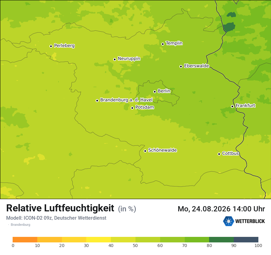 Modellkarte ICON-D2 – relhum – bb