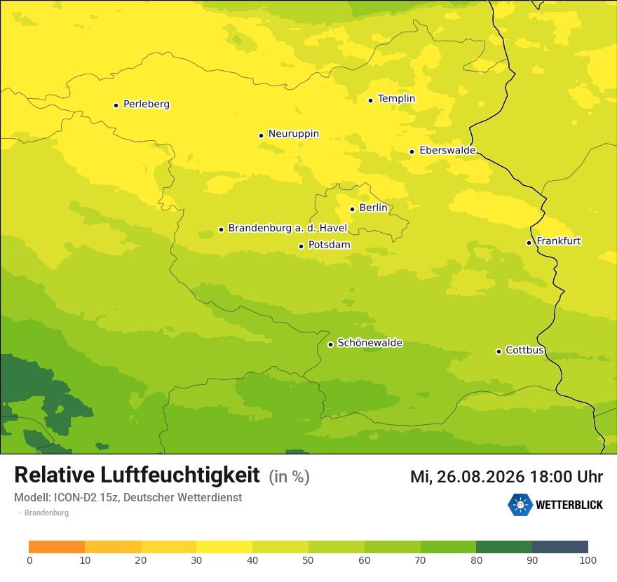 Modellkarte ICON-D2 – relhum – bb