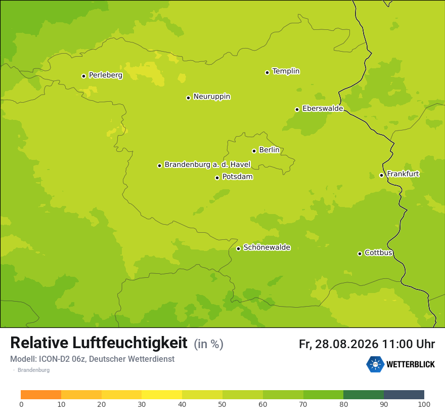 Modellkarte ICON-D2 – relhum – bb