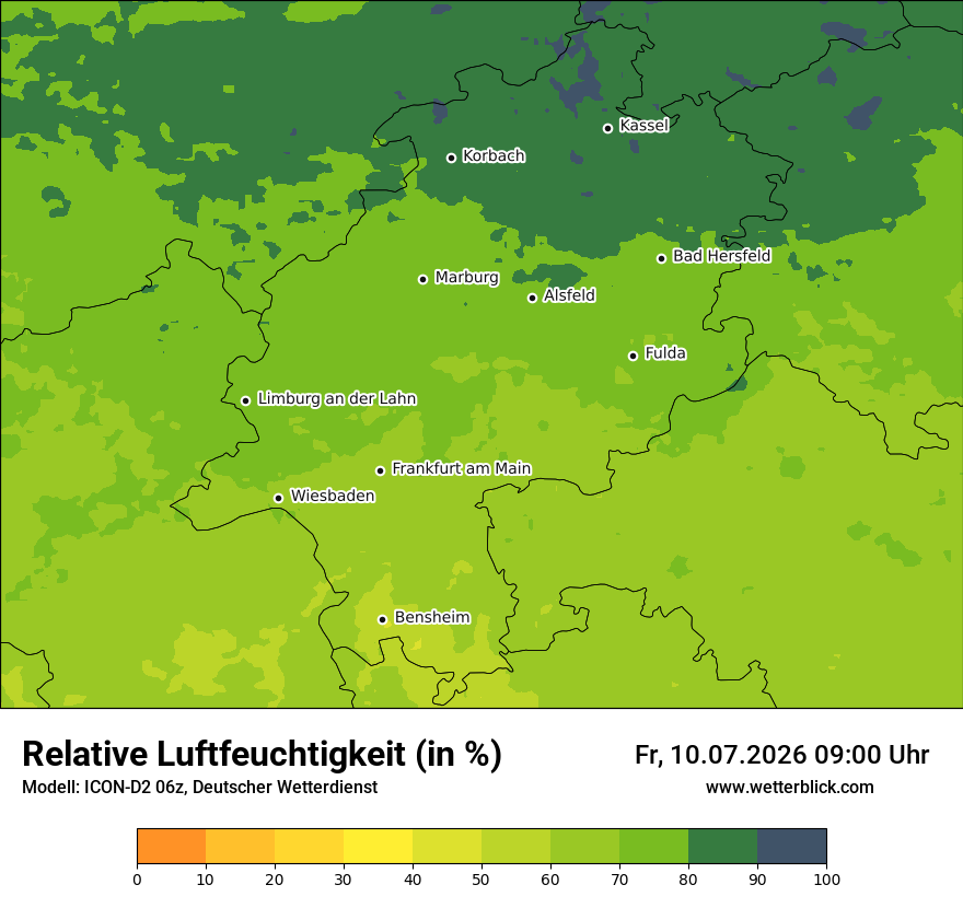 Modellkarte ICON-D2 – relhum – he