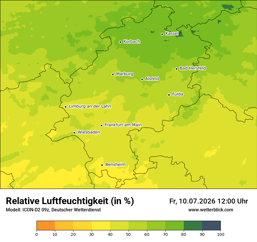 Modellkarte ICON-D2 – relhum – he