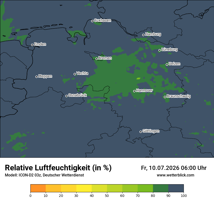 Modellkarte ICON-D2 – relhum – ni