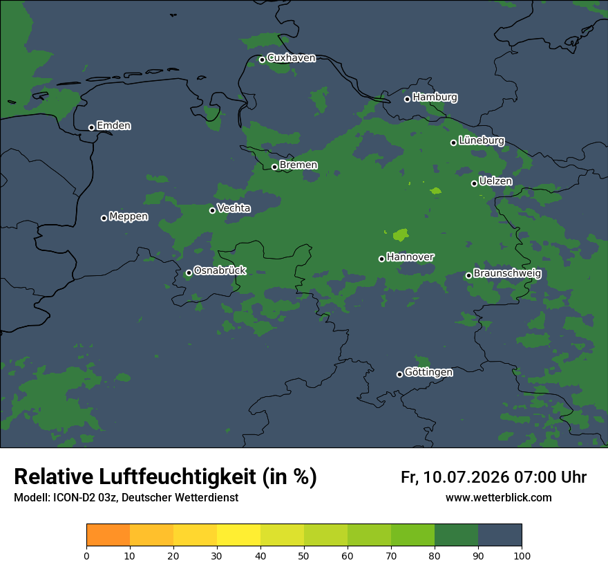 Modellkarte ICON-D2 – relhum – ni