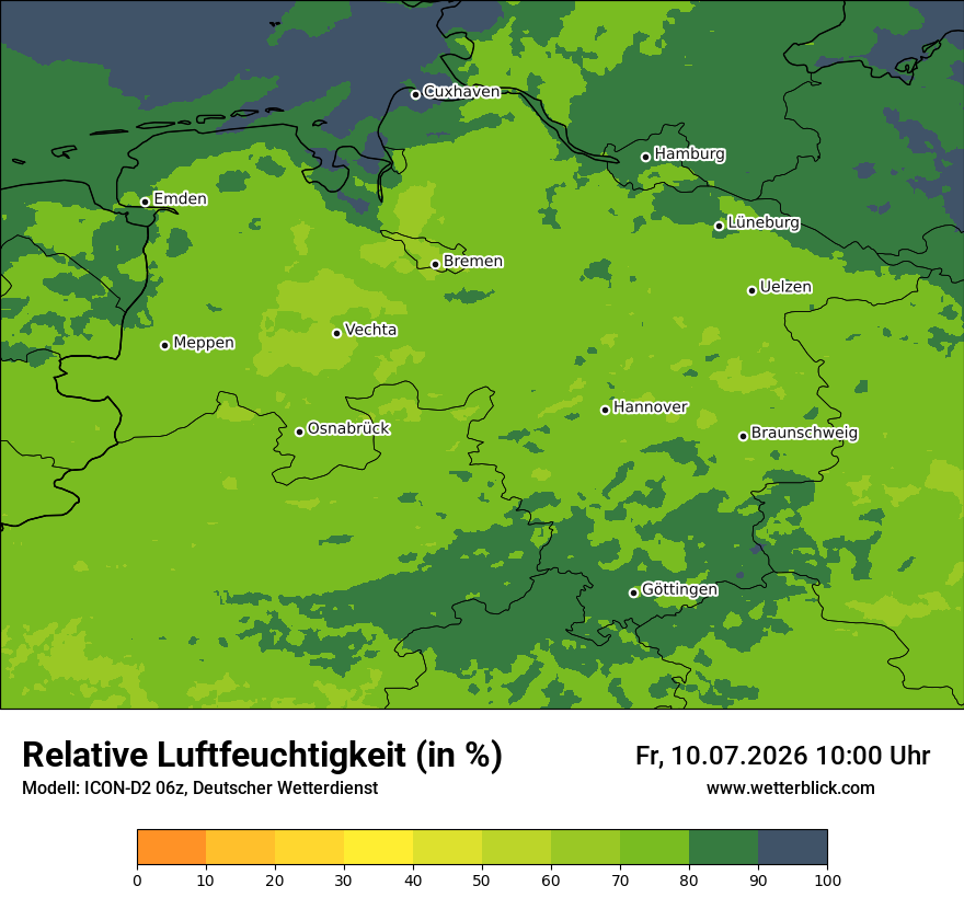 Modellkarte ICON-D2 – relhum – ni