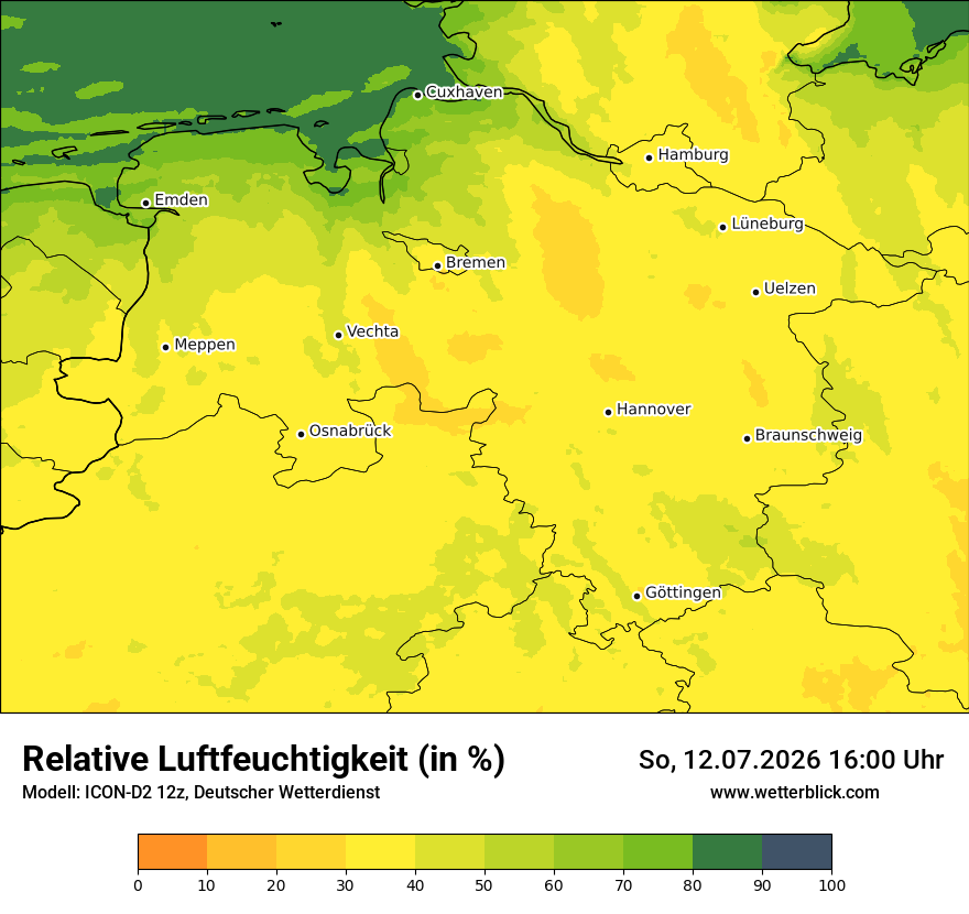 Modellkarte ICON-D2 – relhum – ni