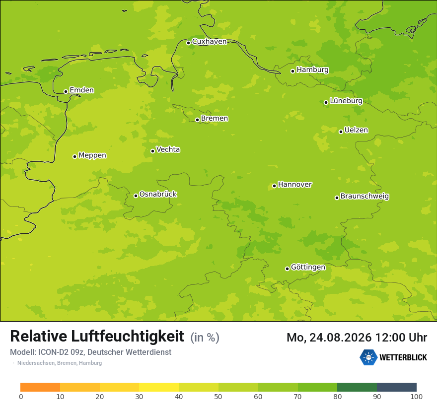 Modellkarte ICON-D2 – relhum – ni