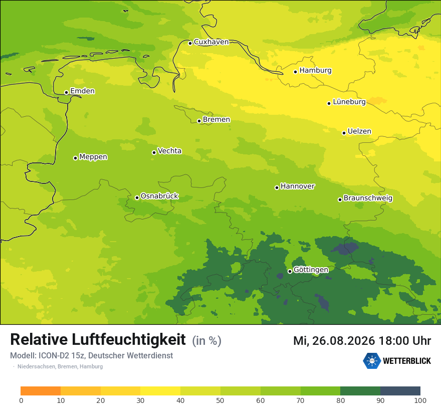 Modellkarte ICON-D2 – relhum – ni