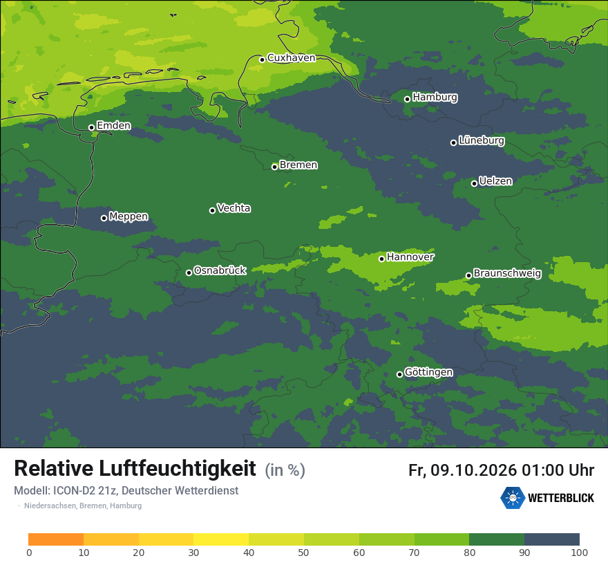 Modellkarte ICON-D2 – relhum – ni