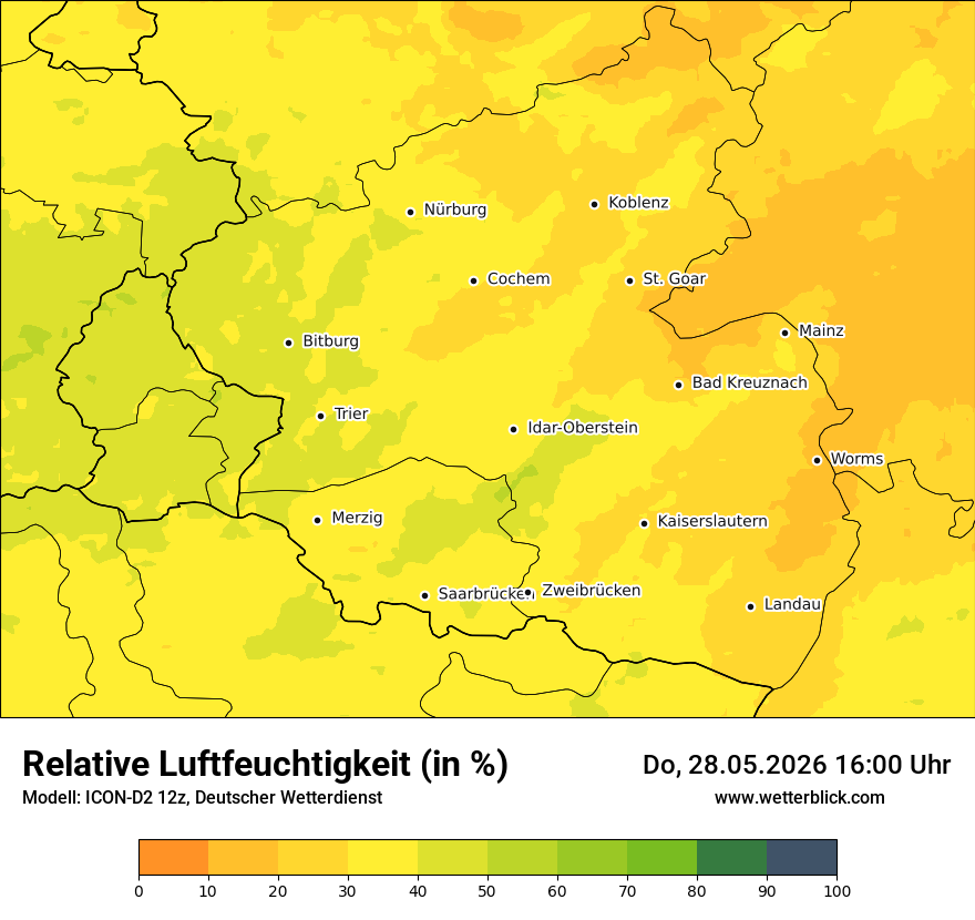 Modellkarte ICON-D2 – relhum – rp