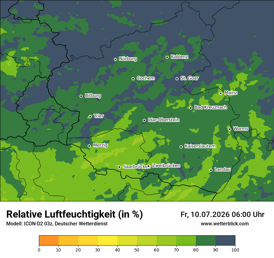 Modellkarte ICON-D2 – relhum – rp