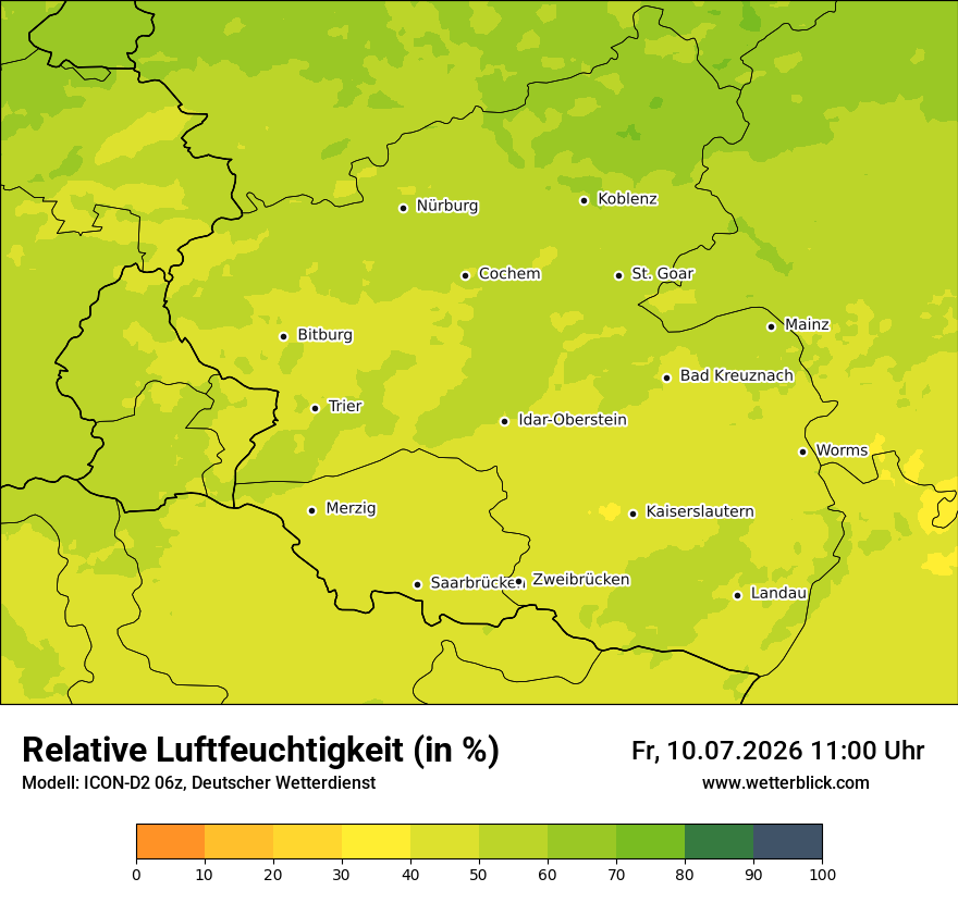 Modellkarte ICON-D2 – relhum – rp