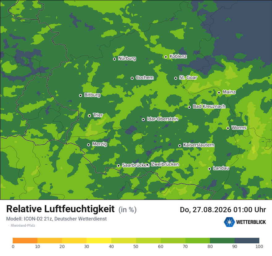 Modellkarte ICON-D2 – relhum – rp