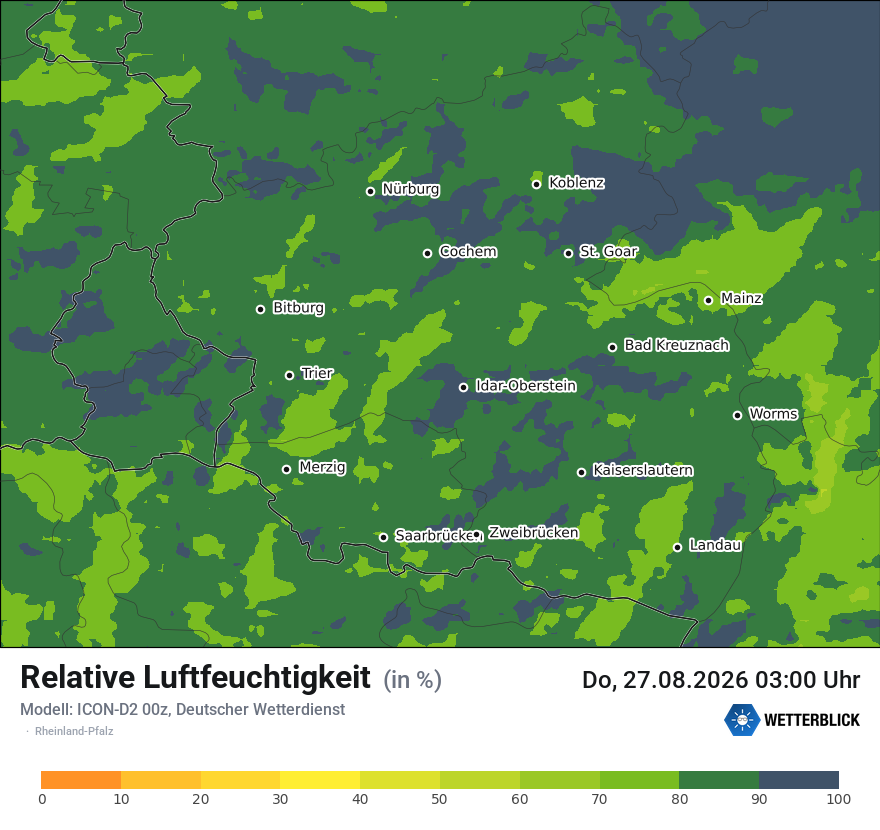 Modellkarte ICON-D2 – relhum – rp